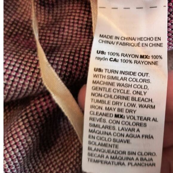 CHICO'S Sweater Women's XL Tan animal Print Long Sleeve Pullover Soft Knit ; - Picture 8 of 13